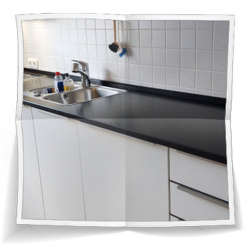 Küchenarbeitsplatte Granit schwarz Kiefersfelden