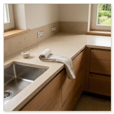 Landhausküche Jura Gelb