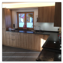 Küchenarbeitsplatte Granit Oberaudorf vom Steinmetz